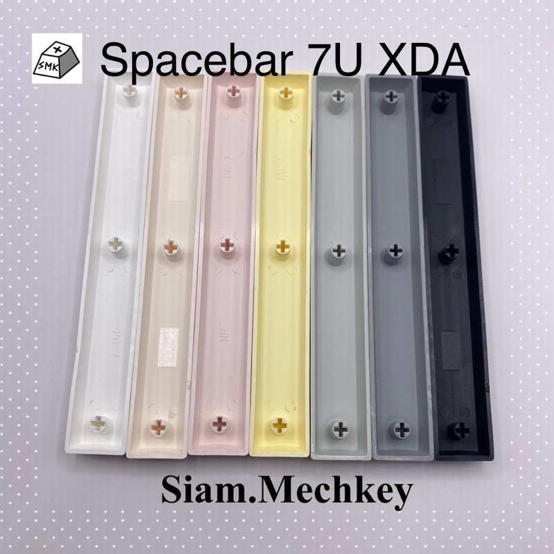 พร้อมส่ง ของแท้ 7สี Spacebar 7U : XDA Profile Keycap คุณภาพดี PBT คีย์แคปเปล่า Mechanical Keyboard