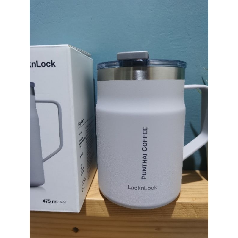 LocknLock x​ Punthai แก้วน้ำเก็บอุณหภูมิ Metro Mug ความจุ 475 ml.