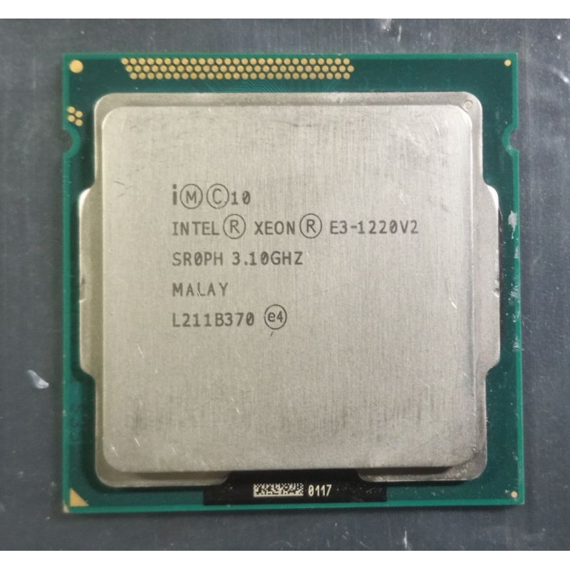 Intel E3-1220V2 3.1GHz (ใกล้เคียง i5-3470) 4Cores 4Threads Socket 1155 Gen3