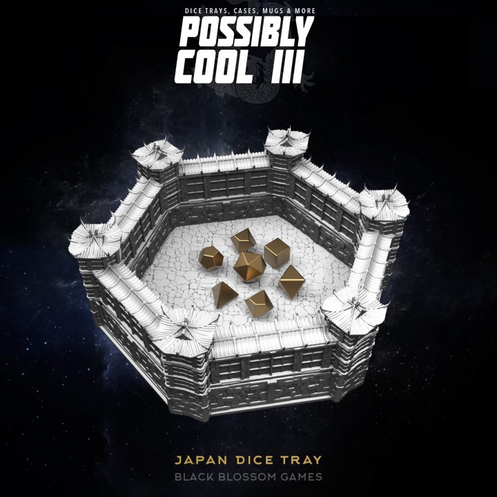 Japan Dice Tray:: Possibly Cool Dice Tower 3จัดส่งได้ใน1-3วัน