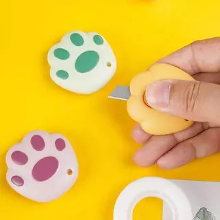 (สุ่มสี) คัตเตอร์จิ๋ว DIY Cutter สีสันสดใส มีดคัตเตอร์ไซส์มินิ ✅สินค้าพร้อมส่งจากไทย✅