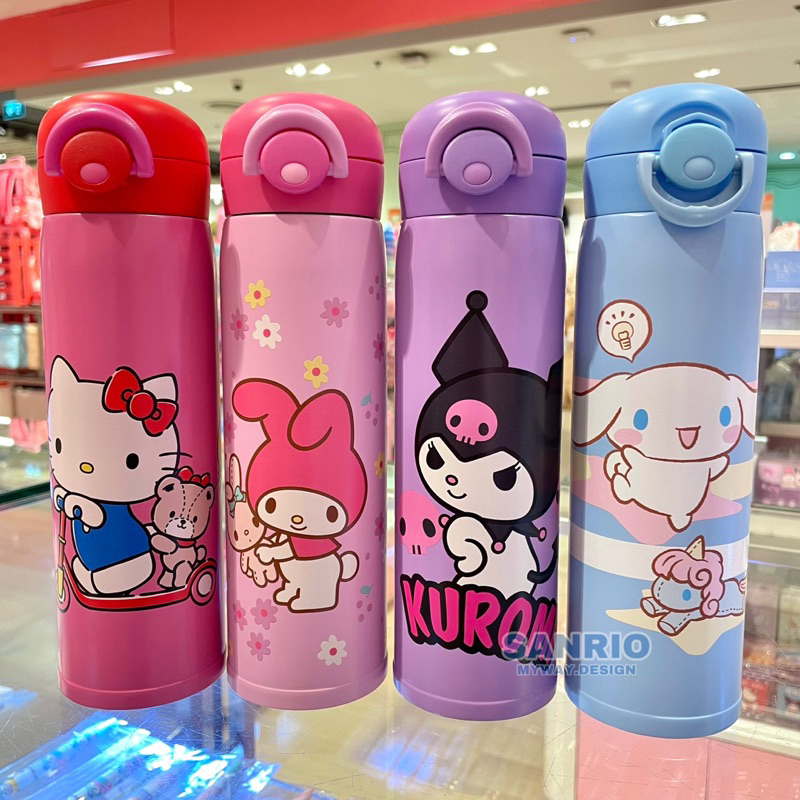 ขวดน้ำSANRIO Stainless เก็บอุณหภูมิ 6-8ชั่วโมง ✨ลิขสิทธิ์ของแท้💯