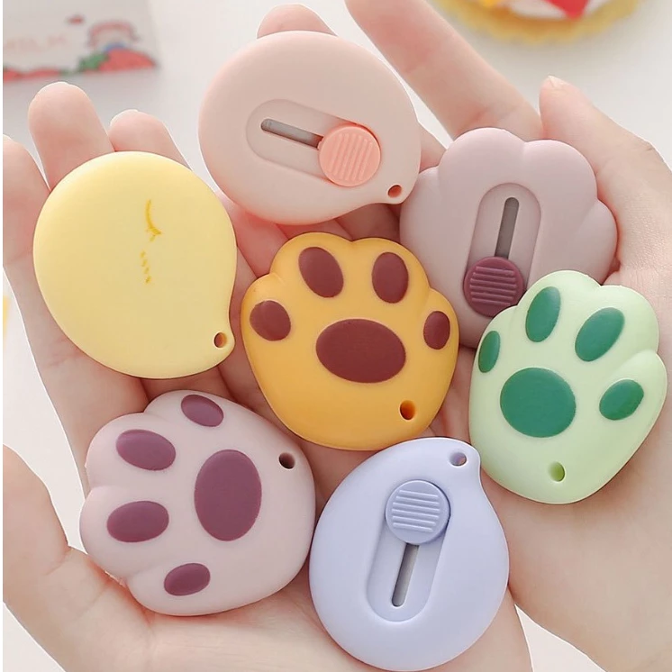 (สุ่มสี) คัตเตอร์จิ๋ว DIY Cutter สีสันสดใส มีดคัตเตอร์ไซส์มินิ ✅สินค้าพร้อมส่งจากไทย✅