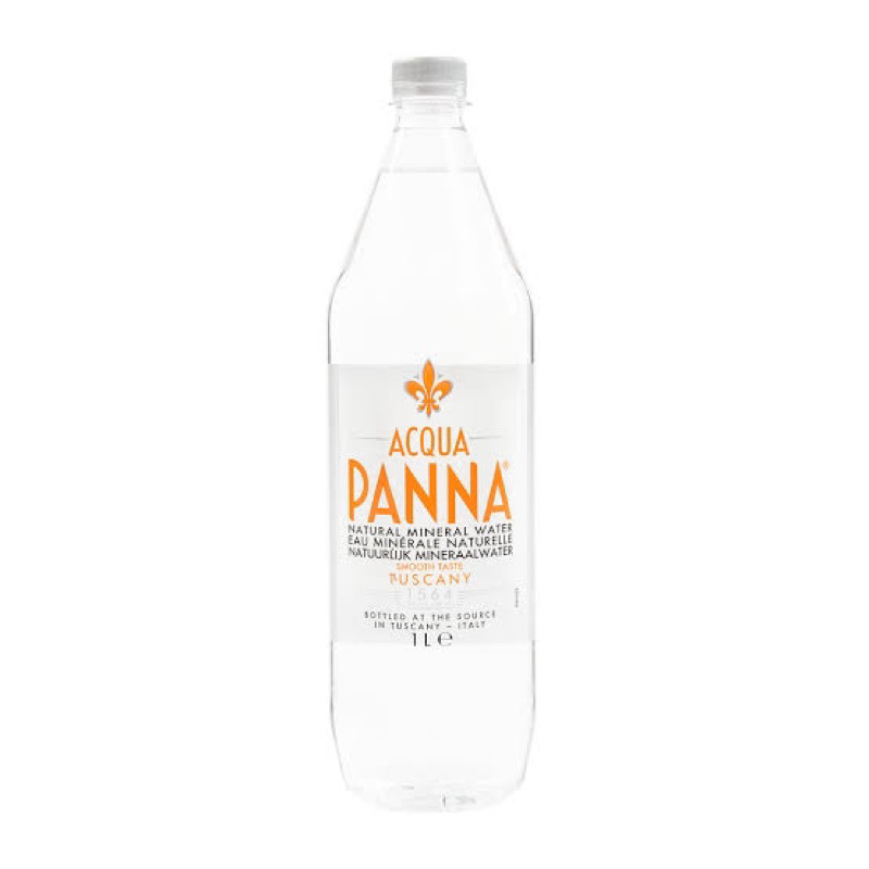 Acqua Panna natural mineral water 1L น้ำแร่ธรรมชาติขวดใหญ่1ลิตร นำเข้าจากอิตาลี🇮🇹