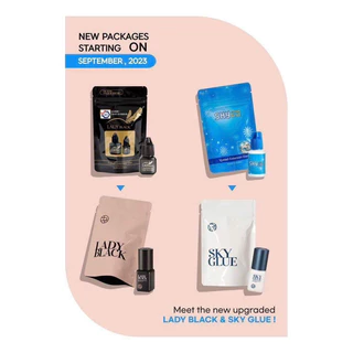 [สำหรับช่างต่อขนตา] กาวSkyฝาดำ package ใหม่ แห้งเร็ว1-2วิ ติดทน3-4สัปดาห์