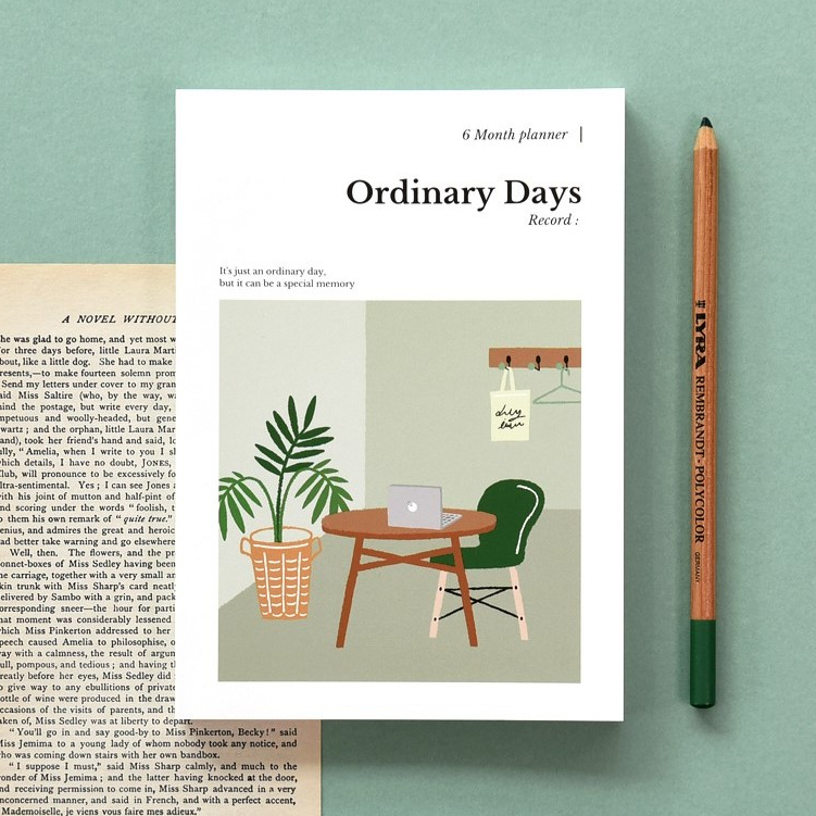 Ordinary Days 6-month diary (undated) ไดอารี่สำหรับ 6 เดือนแบบไม่ระบุวันที่