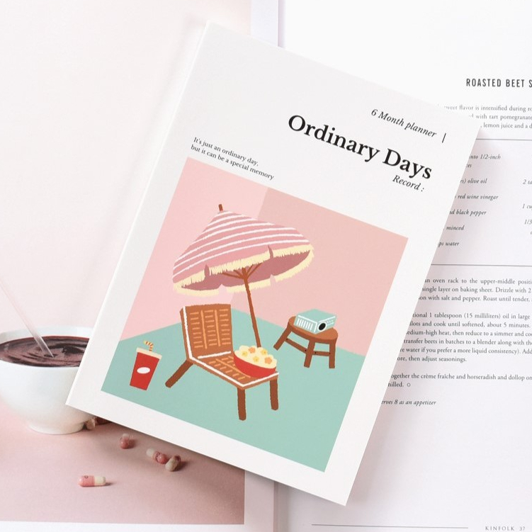 Ordinary Days 6-month diary (undated) ไดอารี่สำหรับ 6 เดือนแบบไม่ระบุวันที่