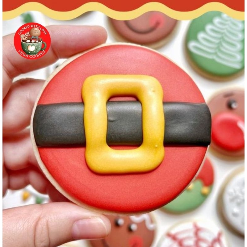 คุ้กกี้คริสต์มาส คุ้กกี้น้ำตาลไอซิ่ง แพคแยกชิ้น ของขวัญ วันคริสต์มาส