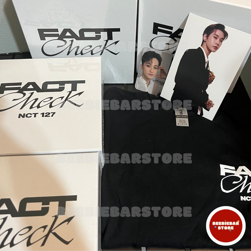 [พร้อมส่ง] NCT127 Fact Check Deluxe box T-shirt ไซส์ M