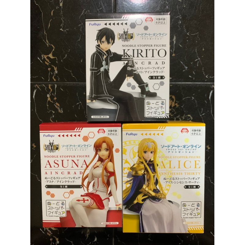 SALE พร้อมส่ง Sword art online figure ของแท้ % มือ 1 Lot.Japan