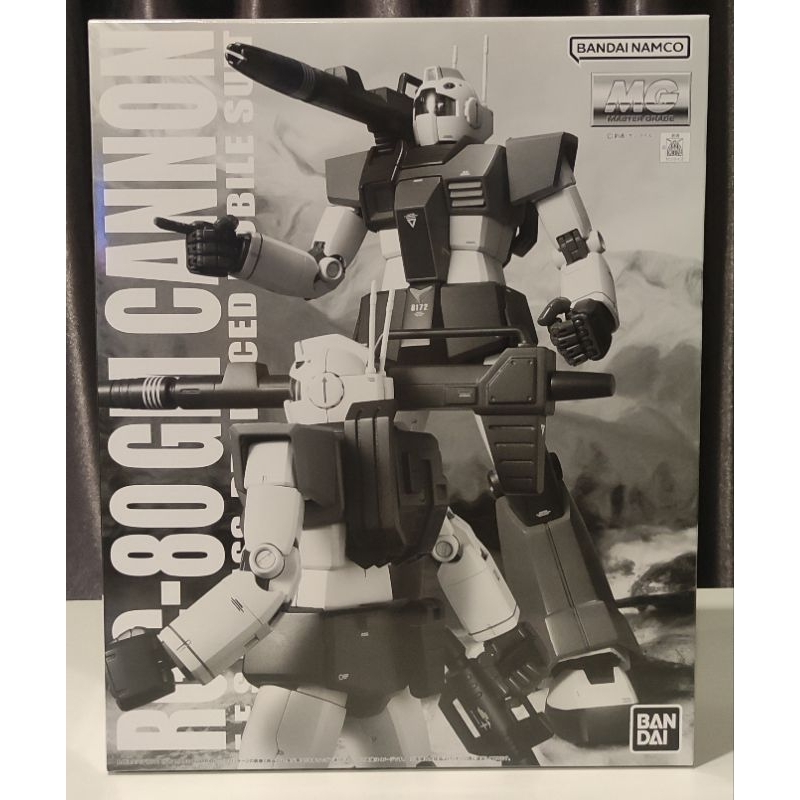 Bandai MG	GM  Cannon(กล่องชำรุด)