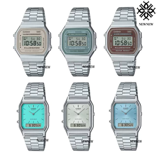 CASIO VINTAGEAQ-230 AQ-230A-7AMQY AQ-230A-2A2MQY AQ-230A-2A1MQY A168WA-8AY A168WA-3AY A168WA-5AY ของแท้ประกันศูนย์ 1ปี