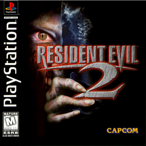 PS1 : Resident Evil 2 - Dual Shock Edition (USA) (2 Disc)