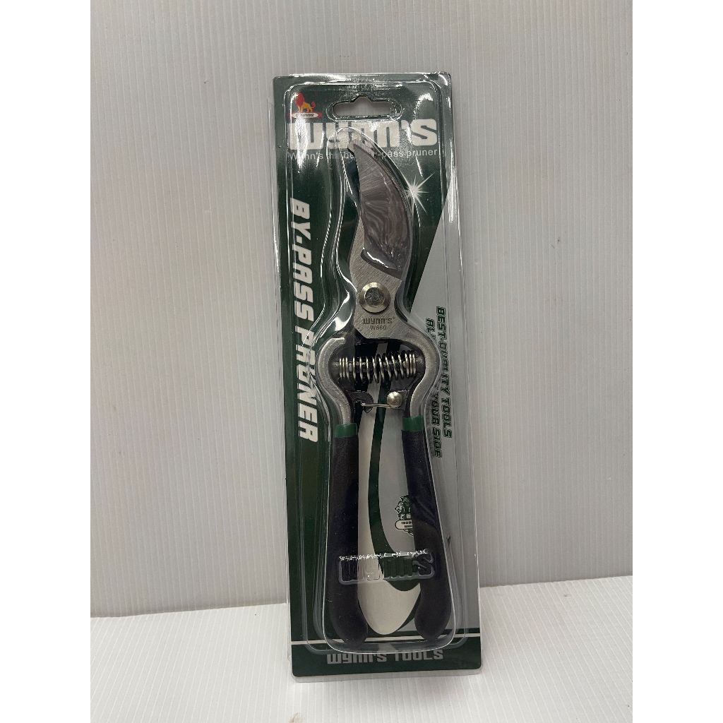 Wynn's กรรไกรตัดกิ่งด้ามดำ กรรไกรตัดกิ่งไม้รุ่น W860 ตัดง่าย ตัดเร็ว อย่างดี
