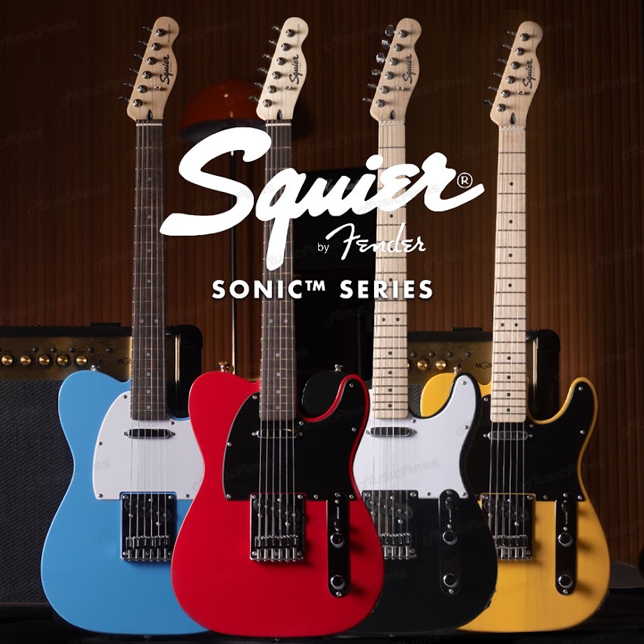 Squier Sonic Telecaster กีตาร์ไฟฟ้า Squier Sonic Series Telecaster Models