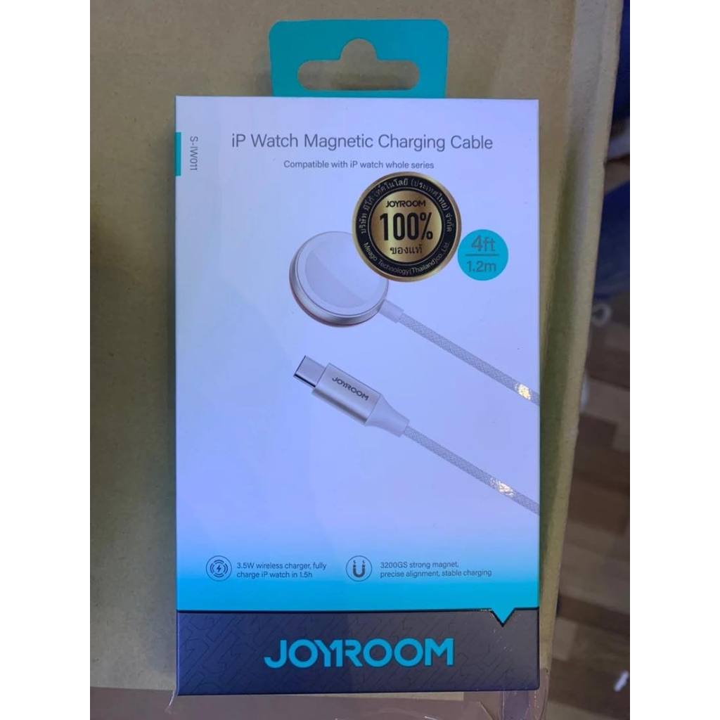 สายชาร์จ Joyroom S-IW011 1.2m Type-C iP Watch Magnetic Charging Cable (USB-C) 1.2m