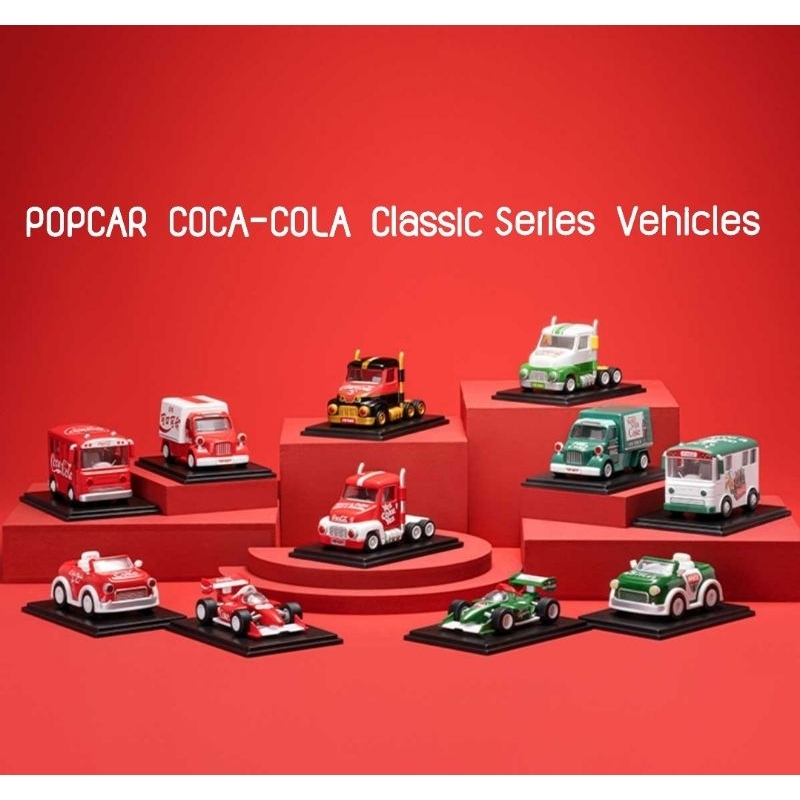 POPCAR COCA-COLA Classic Series Vehicles
