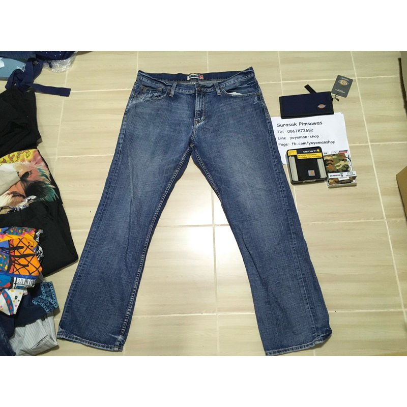 กางเกงยีนส์ Quiksilver สภาพดี (ป้าย38) เอววัดจริง40