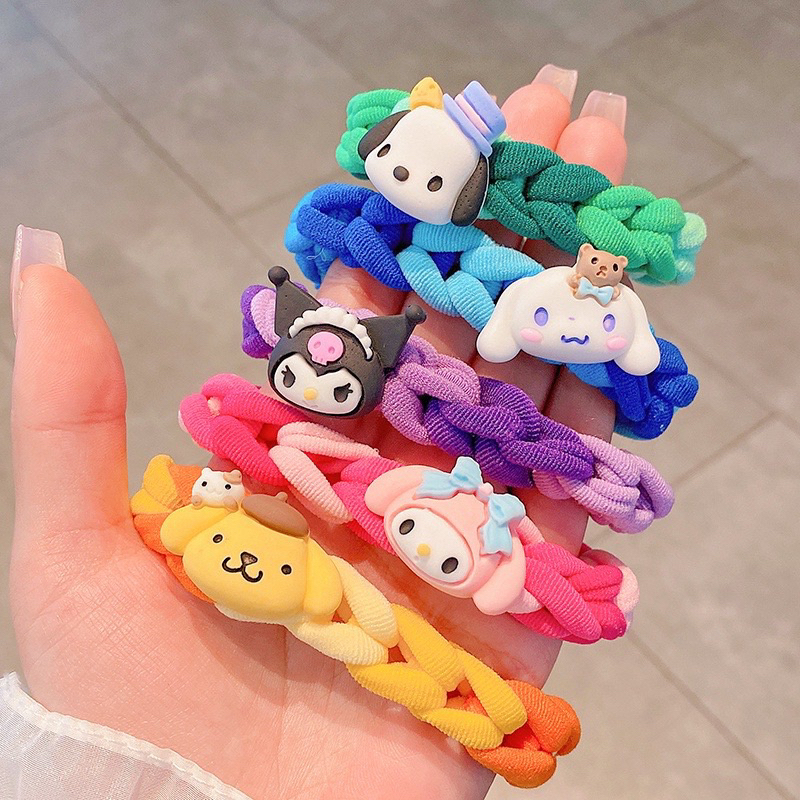 ยางรัดผมsanrio ยางรัดผมสไตล์เกาหลี