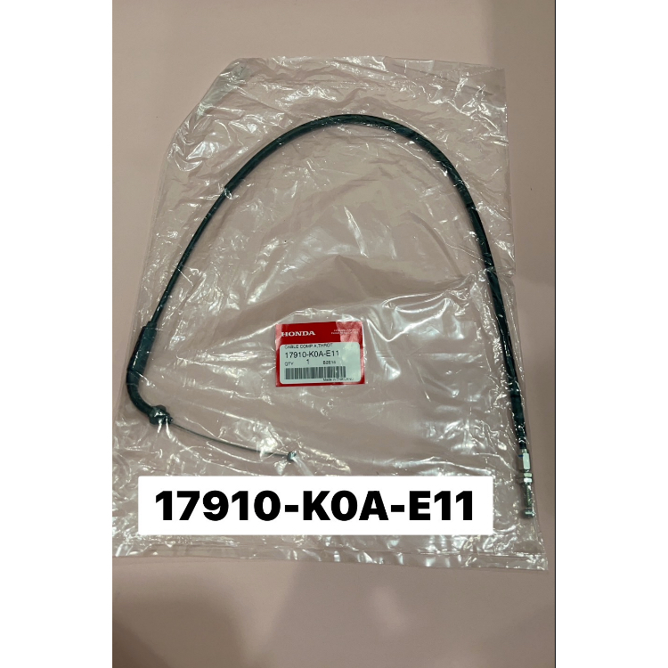 honda CB300R 17910-K0A-E11 สายคันเร่ง A 17920-K0A-E11 สายคันเร่ง B CABLE A  CABLE B， THROTTLE