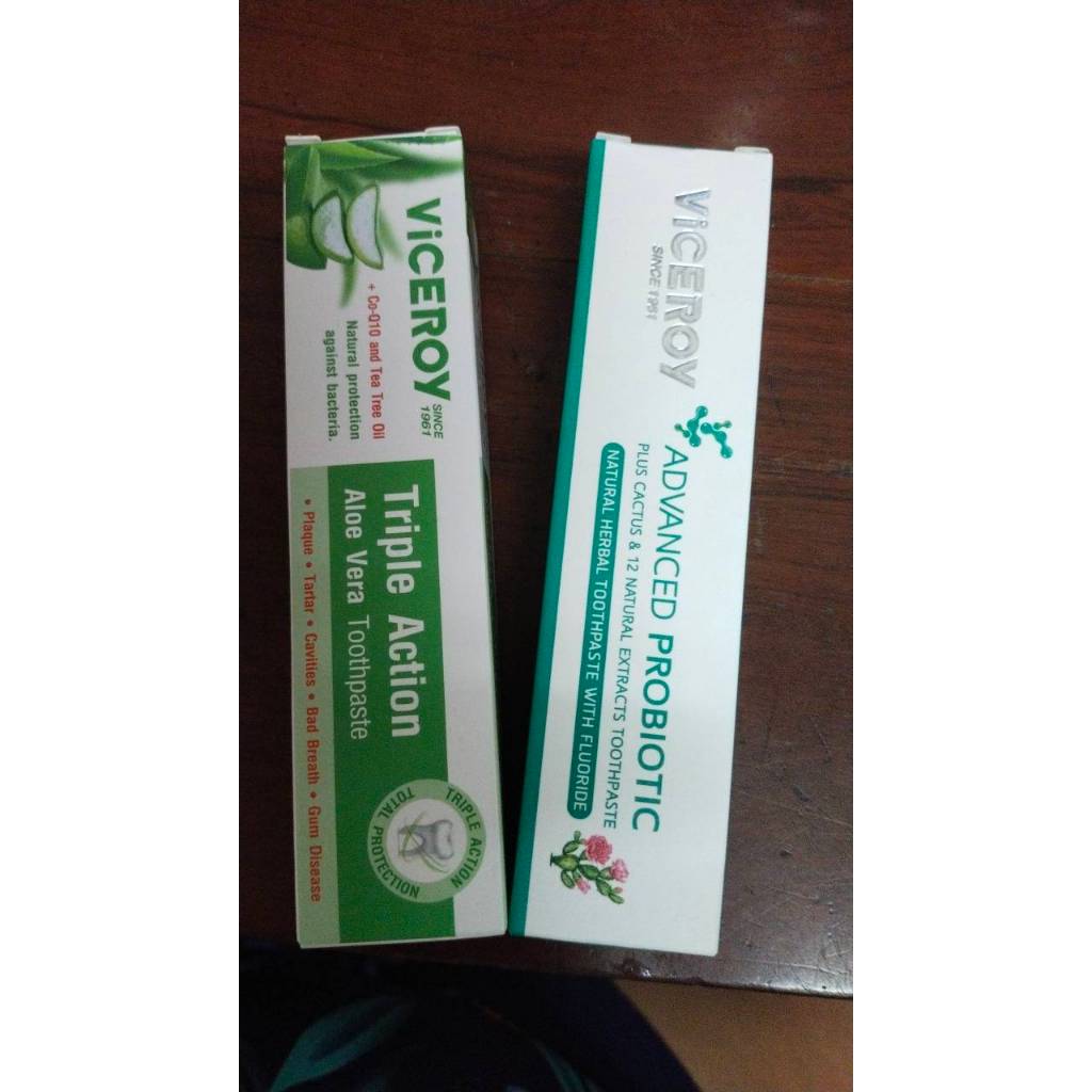 VICEROY  NATURAL HERBAL TOOTHPASTE SINCE1961