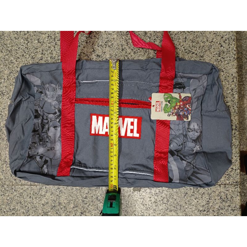 SHELL กระเป๋าเป๊ กระเป๋าผ้า กระป๋องน้ำ Marvel ลิขสิทธิ์แท้ ของพรีเมียมเชลล์