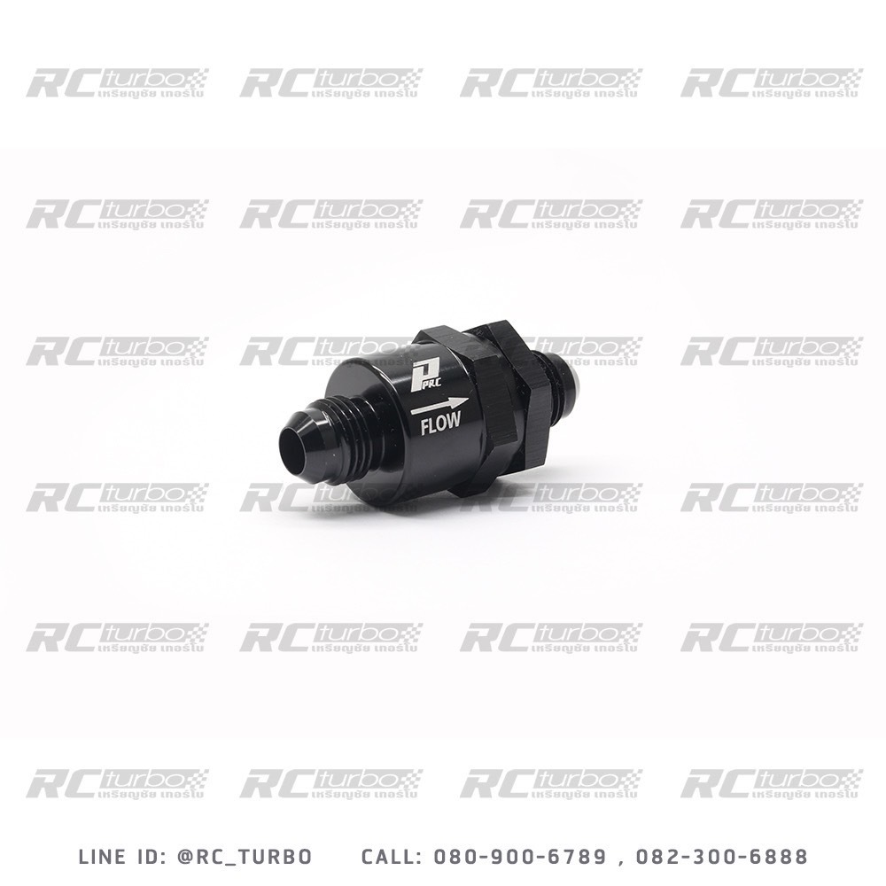 วันเววาล์ว วันเวย์วาล์ว Oneway check valve กันแรงดันย้อน วาล์วกันย้อน ขนาด AN6 AN8 ทั้ง2ด้าน
