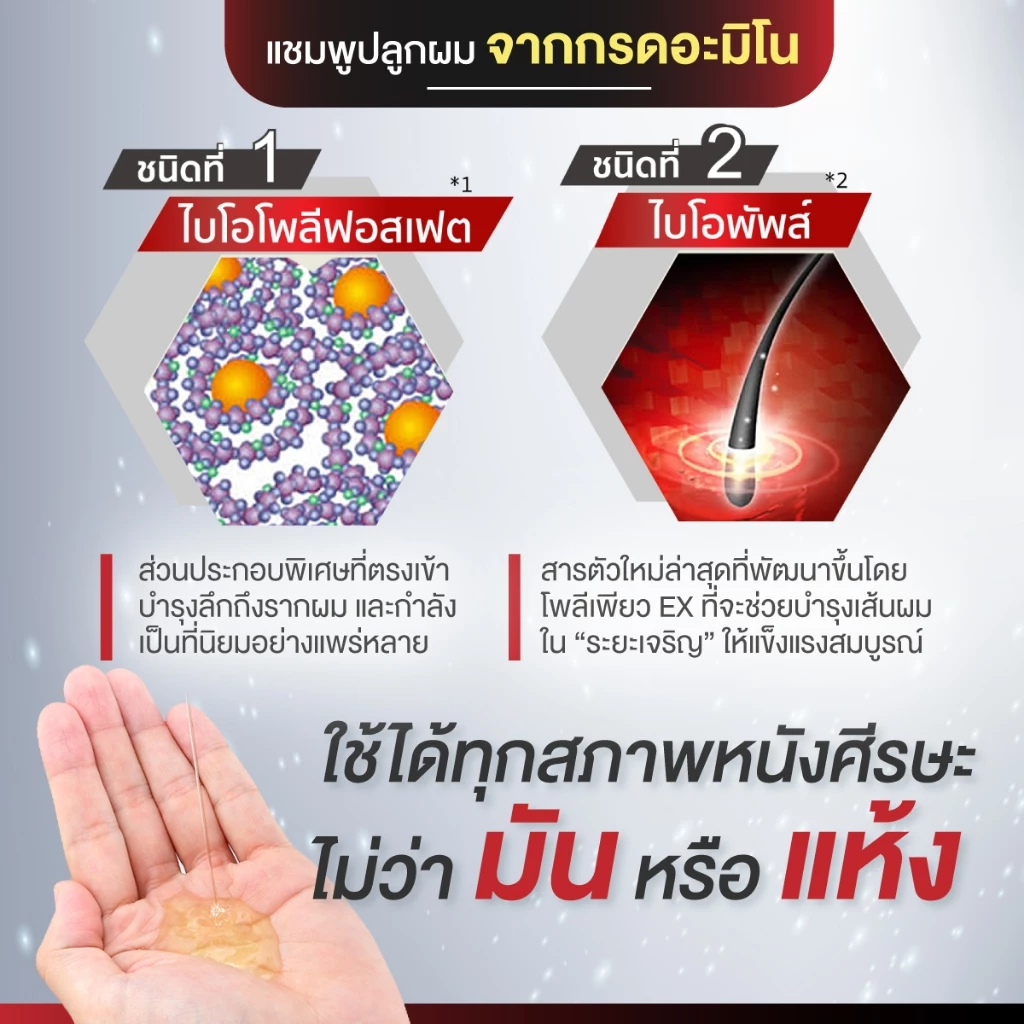 POLYPURE Shampoo โพลีเพียว แชมพู 350ml thumbnail 7