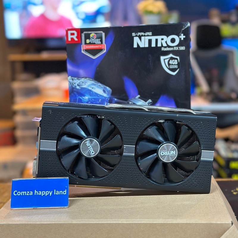 RX580 8 gb การ์ดจอมือสอง มีประกัน