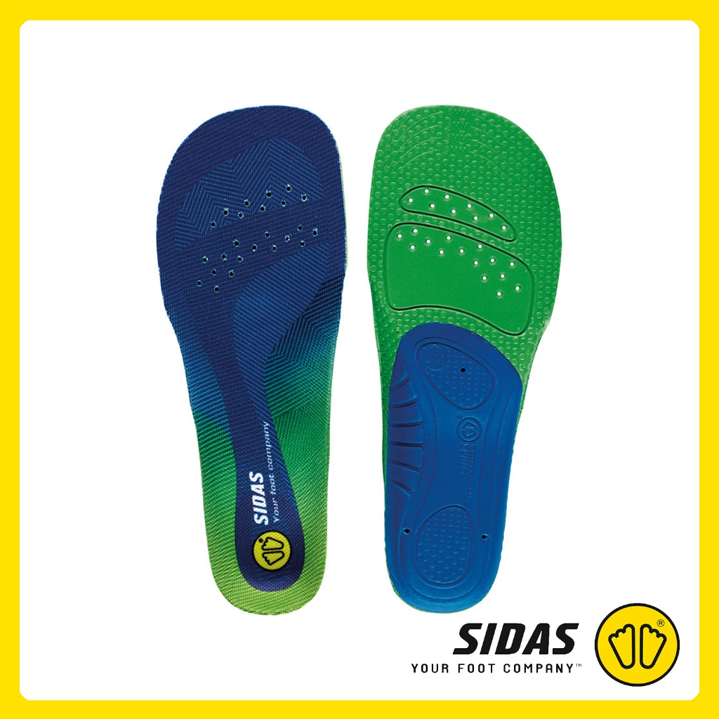 SIDAS Comfort 3D Junior แผ่นพื้นรองเท้าสำหรับเด็ก ออกแบบตามหลักกายภาพเด็ก ประคองเท้าและซัพพอร์ตอุ้งเท้า