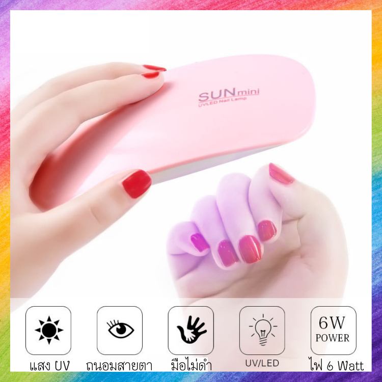 เครื่องอบมือถือ พกพา เหมาะกับงานเพ้นท์ กันไหล งานเคลือบด่วนสีเพ้นท์ Sun Mini