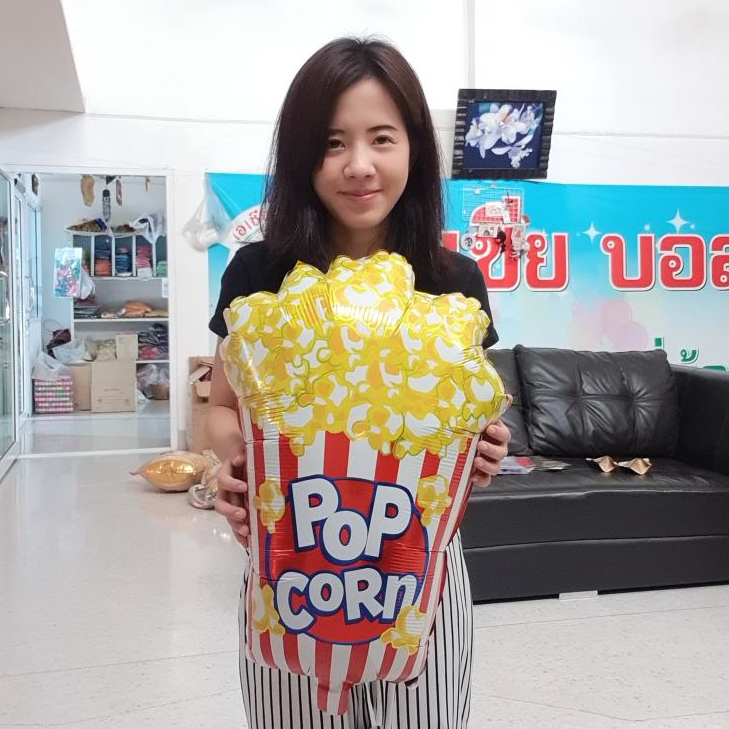 ปาร์ตี้ ตกแต่ง ลูกโป่ง ขวดเหล้า ขวดเบียร์ ขวดไวน์ popcorn ป๊อบคอร์น ขนาดกลาง