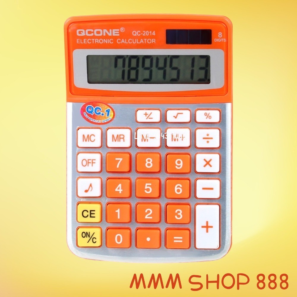 เครื่องคิดเลข QCONE รุ่น QC-2014 8หลัก
