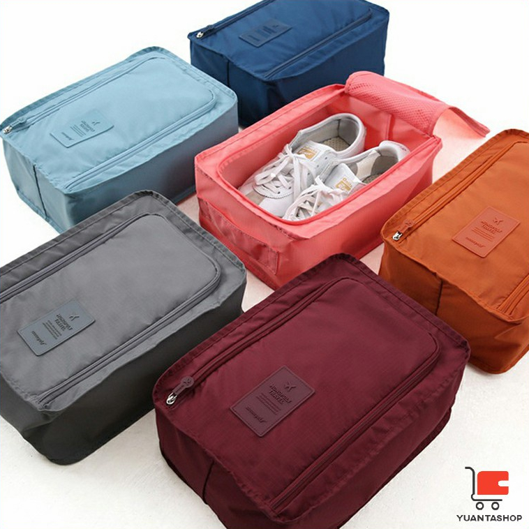 กระเป๋าเก็บรองเท้า แบบพกพา กระเป๋าเดินทางถือ Shoe storage bag