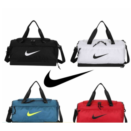 ใหม่ Nike กระเป๋าออกกำลังกายกระเป๋าสะพายไหล่ผู้ชายความจุขนาดใหญ่กระเป๋าฝึกซ้อม