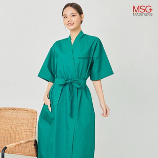 MSGtexmed ชุดคลุมกิโมโน,ชุดคลุมตัวคนไข้,ชุดผู้ป่วยกระโปรง (รุ่น PA811)