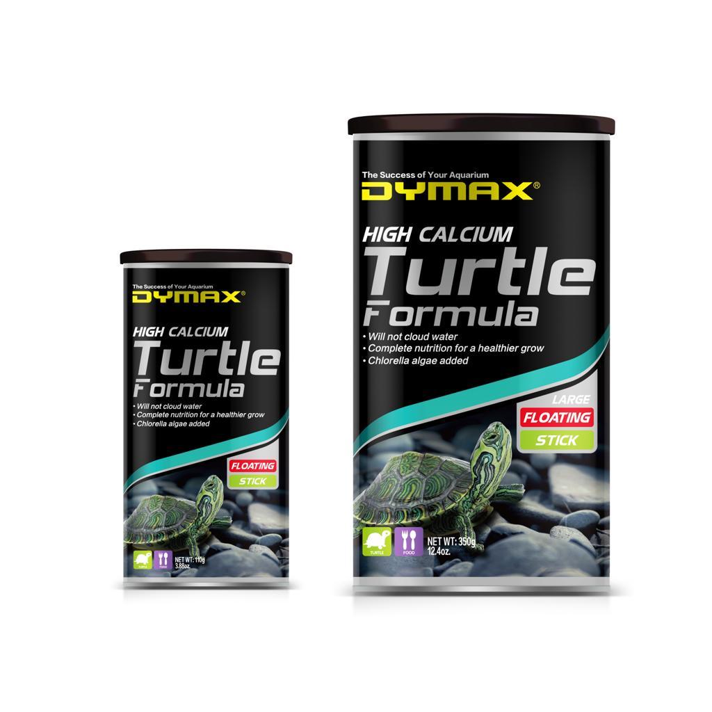 อาหารเต่า แคลเซียมสูง แบบแท่งลอยน้ำ Dymax Turtle Formula เทอเทิ้ล ฟอร์มูล่า ขนาด 110g