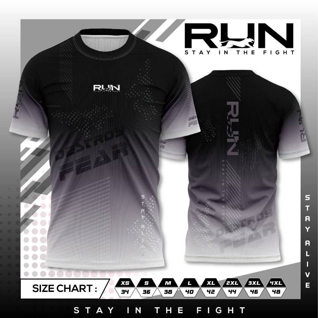 เสื้อวิ่ง เสื้อกีฬา เสื้อออกกำลังกาย ผ้าdrifit แบรนด์ใช้เนื้อผ้าที่ดีที่สุดแห้งไว  มีถึงขนาด 6XL  ระบายอากาศได้ดี