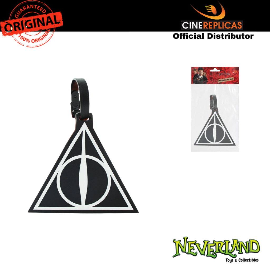 (Cinereplicas) Harry Potter Baggage Tag Deathly Hallos Cinereplicas Wizarding World