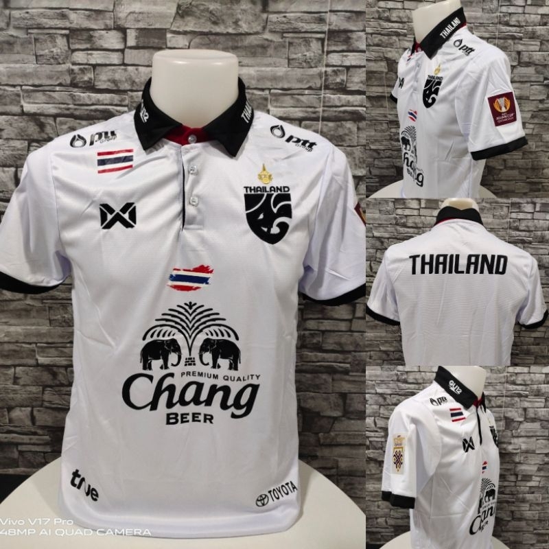 เสื้อกีฬาผู้ชาย คอปก ช้างChang มีM-3XL(เฉพาะเสื้อ)