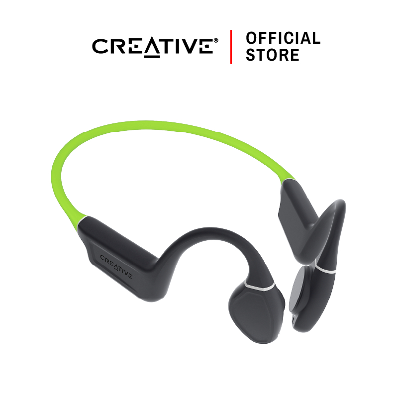 CREATIVE หูฟัง Outlier Free+ (GREEN) หูฟัง Bone Conduction หูฟังบลูทูธไร้สาย กันน้ำ IPX5