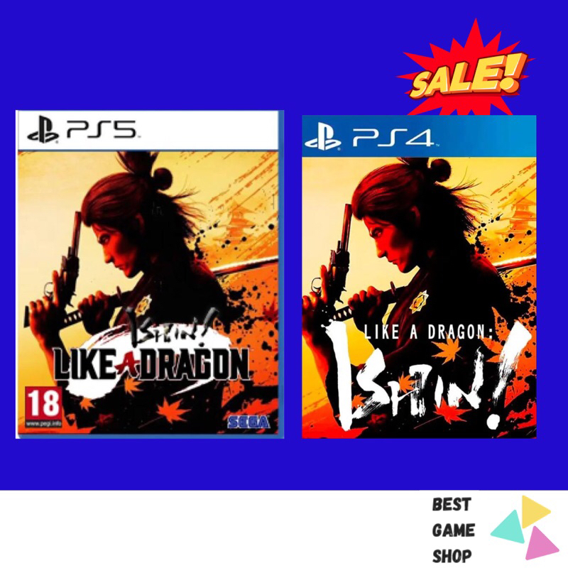Yakuza Like A Dragon: Ishin! PS4 / Like A Dragon: Ishin PS5  (Zone3) (มือ1)