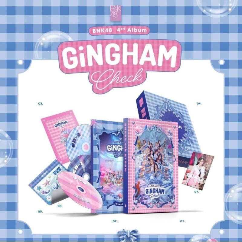 CD Album 4th BNK48 Gingham Check มือสองแกะแล้ว