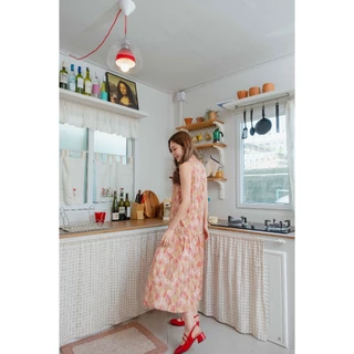 Pamlook Judy dress ลายดอกทิวลิป