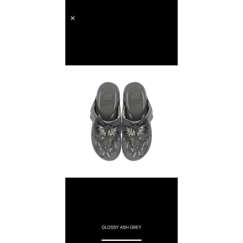 รองเท้าชูไซร้ 38 shyสีเทา อุปกรณ์ครบ