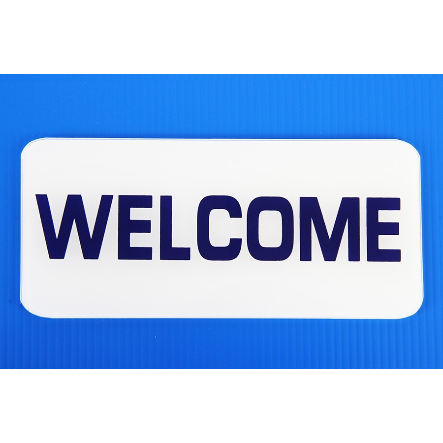 S607-ป้ายไซน์โก้ะคริลิค 3*6(WELCOME)