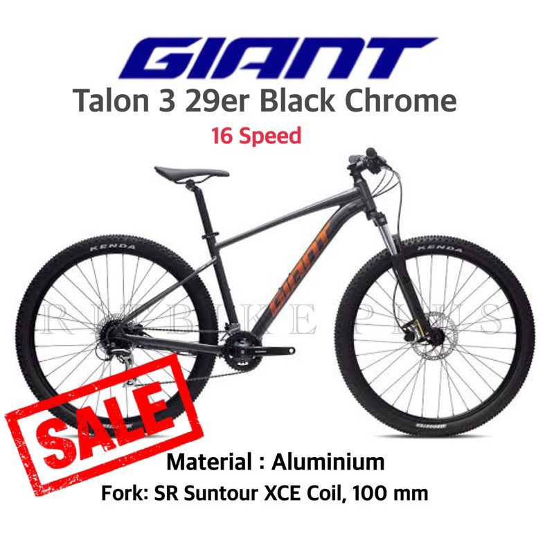 **ผ่อนได้**จักรยานเสือภูเขา GIANT TALON 3 29" เฟรมอลู 16 sp. สีใหม่ล่าสุด