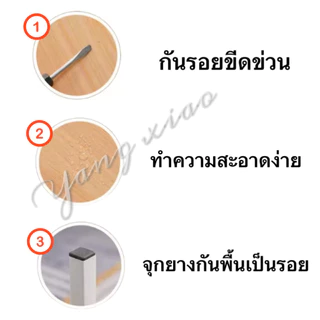 Sun🎀มีพร้อมส่ง(ขนาด68x60x28cm)โต๊ะทำงานมินิมอลขนาดเล็ก Computer Desk น้ำหนักเบา ประหยัดพื้นที่ มี3สี