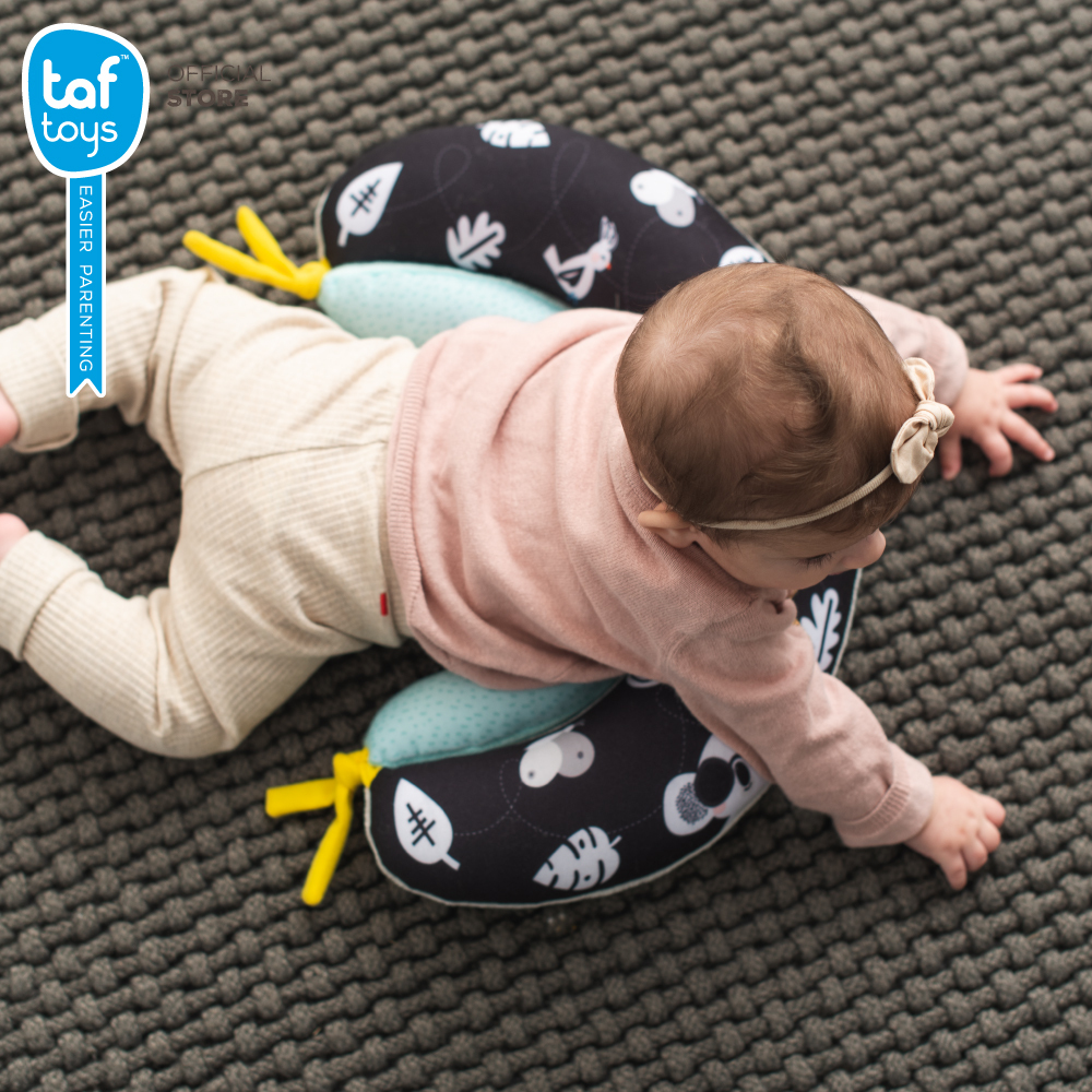 Taf Toys 2 in 1 Tummy-time Pillow うつぶせ練習 クッション 知育ピロー 新生児用品 画像5