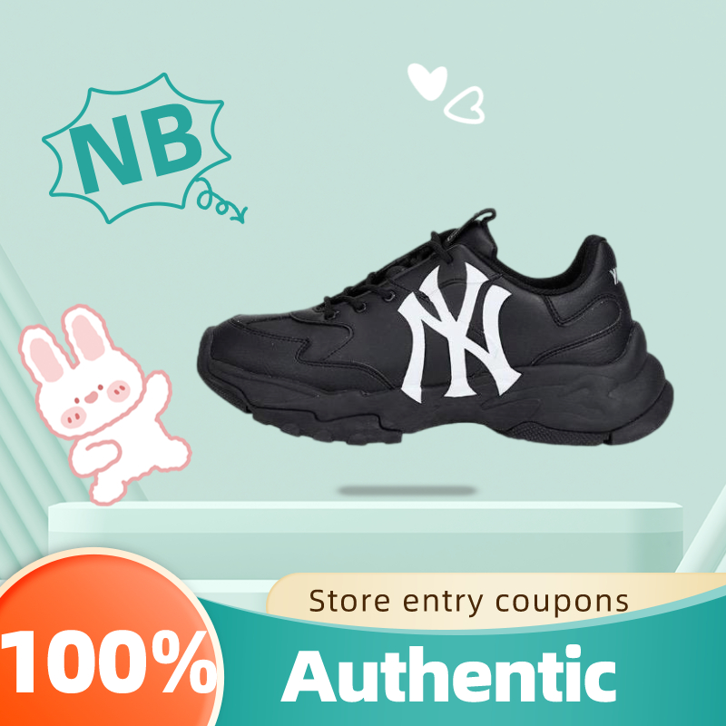 【พร้อมส่งของแท้💯/ รุ่นนี่ใส่ตรงไซส】MLB รองเท้าผ้าใบ Unisex รุ่น 3ASHC101N 50IVS รองเท้าผ้าใบ （อุปกรณ